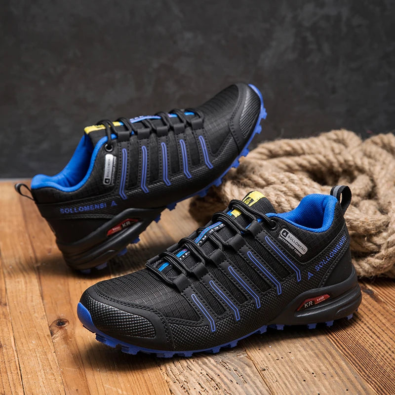 Scarpe Da Trekking Uomo Traspiranti In Rete Antiscivolo Per Terreni Misti All Aperto Resistente All Usura Esterni