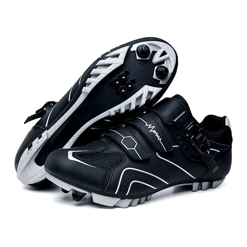 Scarpe Da Ciclismo MTB Da Uomo Traspiranti Antiscivolo Con Tacchetti Sportivi Professionali