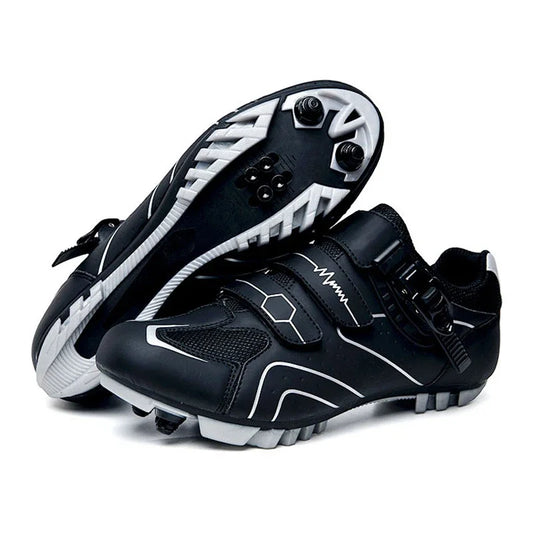 Scarpe Da Ciclismo MTB Da Uomo Traspiranti Antiscivolo Con Tacchetti Sportivi Professionali