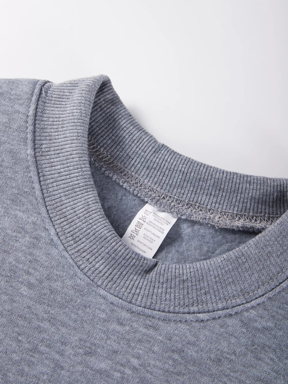 Orsetto Bere Tè Al Latte Stampato Pullover Da Donna Con Collo A O Felpa In Pile Streetwear Autunno