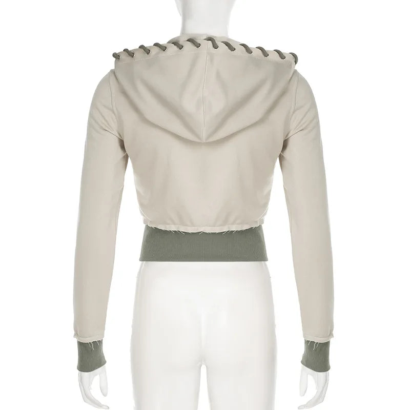 Outfit Da Donna Tre Pezzi Abito Casual Con Spalline Spazzolate E Contrasti Cardigan Con Cappuccio Pantaloni Svasati