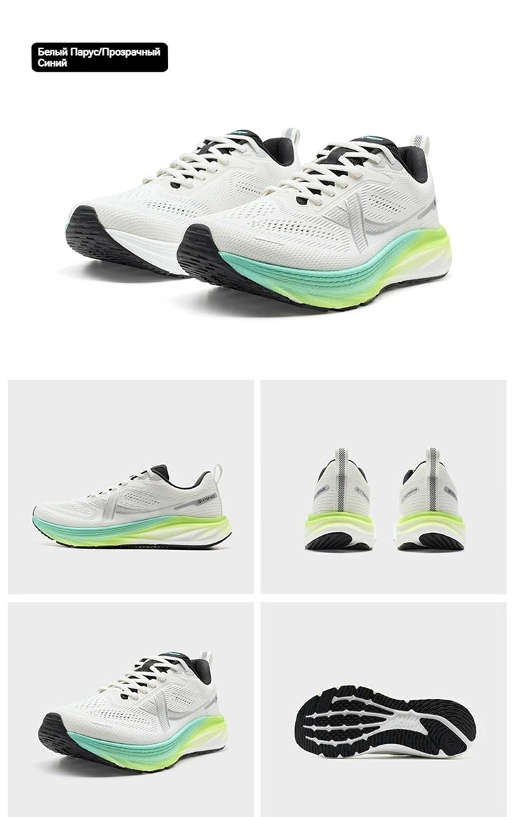 Xtep Pioneer Scarpe Da Corsa Uomo Largo 2025 Ammortizzazione Esterni Sneaker Leggera Resistente All Usura 875119110010