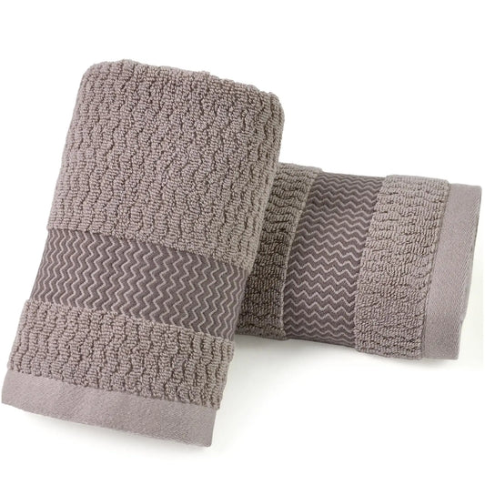 Asciugamani In Cotone Puro 100 Percento Decorativi A Righe In Spugna Ondulata Per Bagno E Cucina 13x29 Pollici