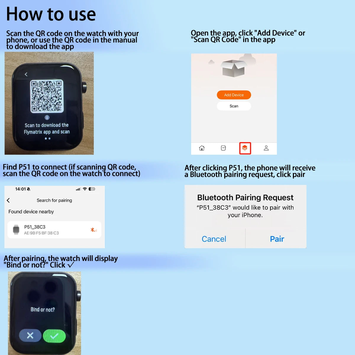 Senbono Smartwatch Con Fotocamera Chiamata Bluetooth Videocitofono Fai Da Te Monitor Battito Cardiaco Sportivo