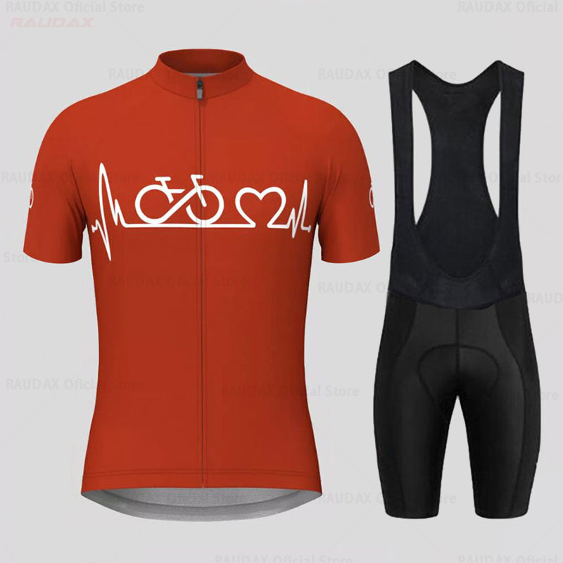 Abbigliamento Da Ciclismo Estivo Per Uomo Kit MTB Maglia Da Ciclismo A Maniche Corte Traspirante Per Bici Da Strada