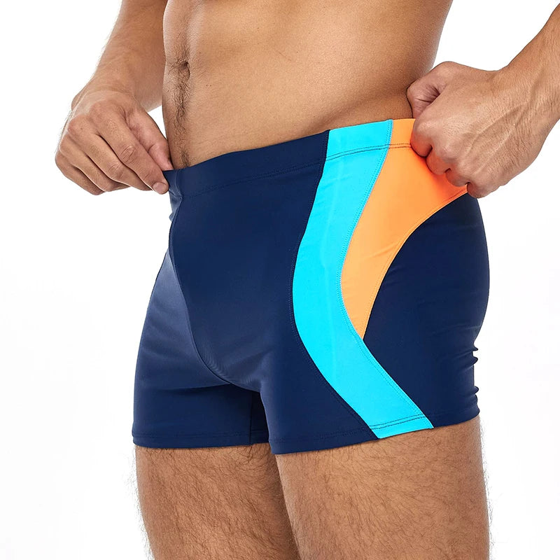 Datifer 2025 Costume da Bagno Uomo Bikini in Nylon Spandex Aderente Monocromatico Comfort