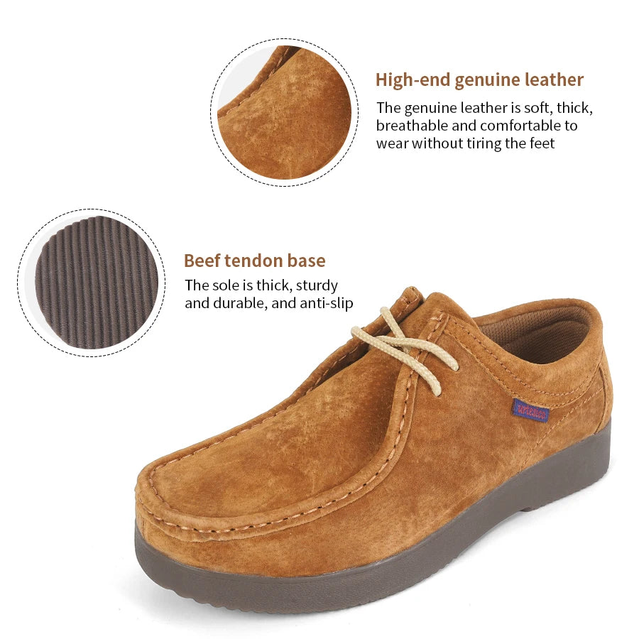 Scarpe da Uomo Cucite a Mano in Pelle Premium Mocassini Casual alla Moda Scarpe Eleganti Per Lavoro Quotidiano