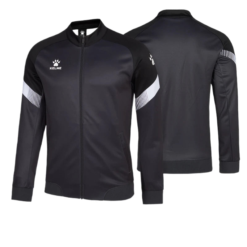 Kelme Giacca Allenamento Uomo Lavorata A Maglia Giocatore China League One Traspirante Con Cerniera Top Da Corsa