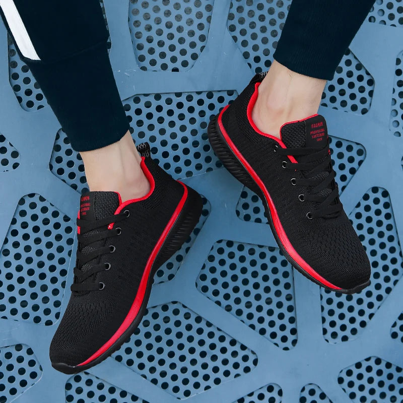 Scarpe Da Ginnastica Da Uomo Traspiranti In Mesh Leggere Scarpe Casual Sportive Da Passeggio