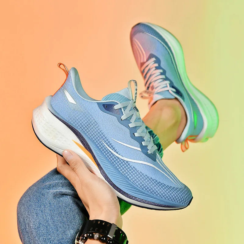 Scarpe da Corsa Sound Friction Rabbit 7PR con Piastra in Carbonio Traspiranti Leggere Sneakers Casual Unisex