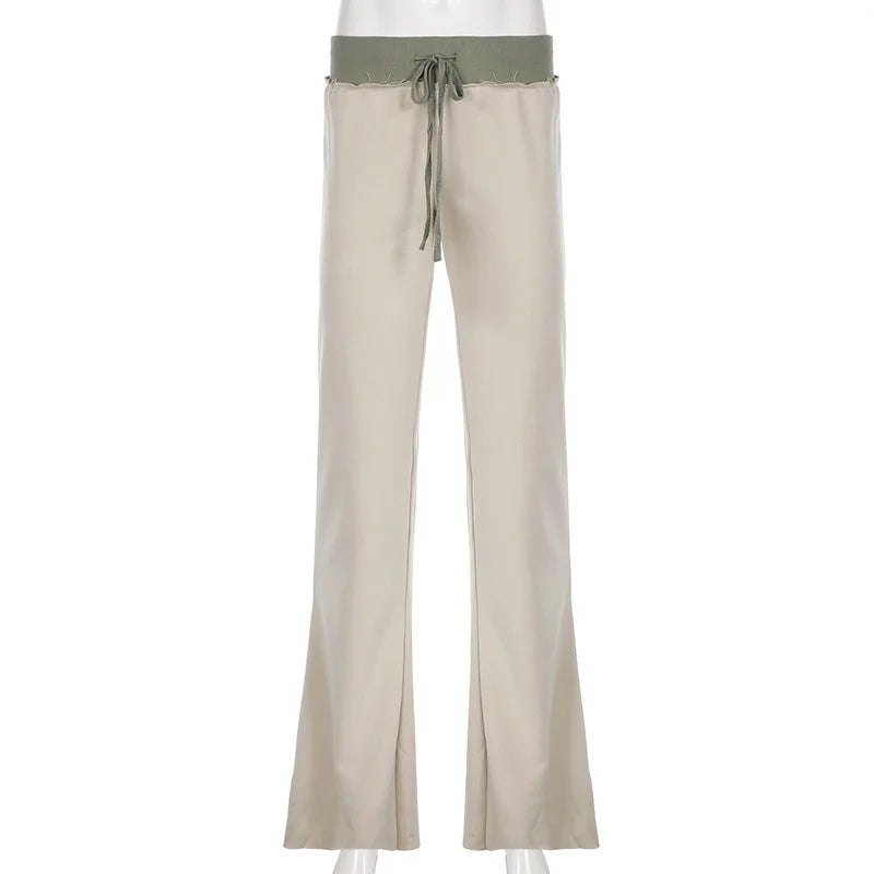 Outfit Da Donna Tre Pezzi Abito Casual Con Spalline Spazzolate E Contrasti Cardigan Con Cappuccio Pantaloni Svasati