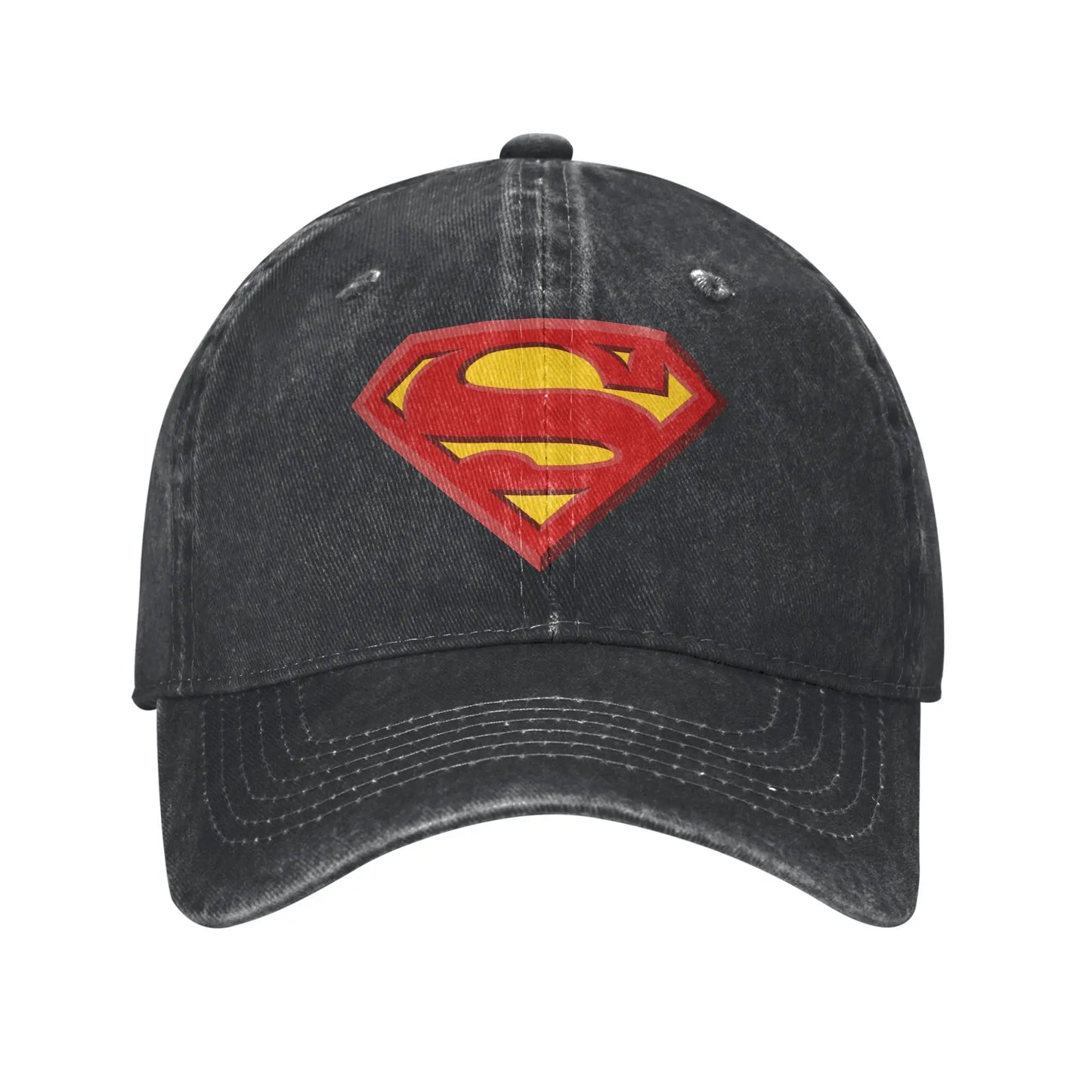 Berretti Da Baseball Unisex Con Logo Superman Estivo Retro Cosplay Stile Vintage Autentico