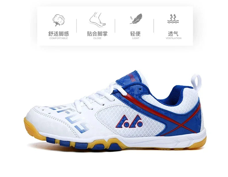 Scarpe Da Tennis Da Competizione Uomo Professionali Traspiranti Coppia Scarpe Da Ping Pong E Badminton