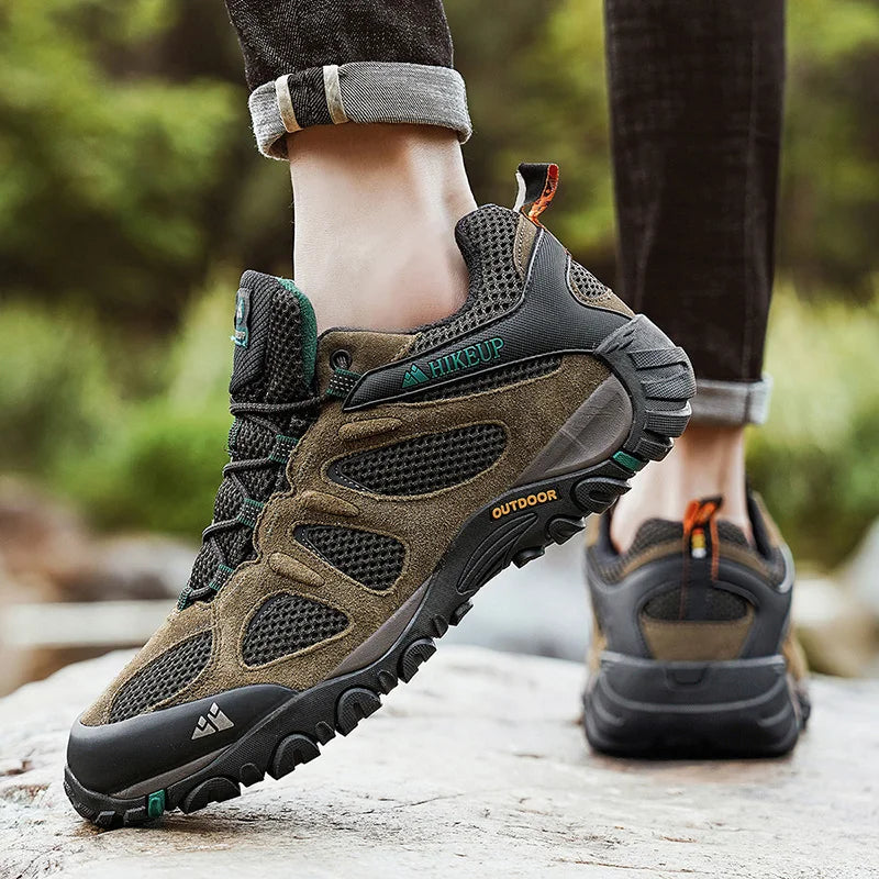 Scarpe Da Trekking Da Uomo Antiscivolo Traspiranti Resistenti All Usura Antispruzzo Scarpe Da Montagna