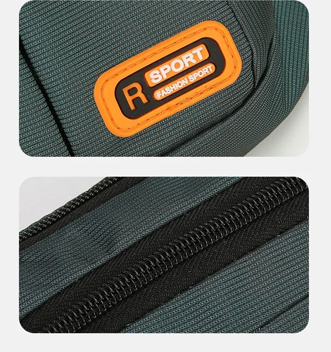 Marsupio Impermeabile Oxford Unisex Grande Capacità Cintura Porta Oggetti Multifunzionale Resistente All Usura