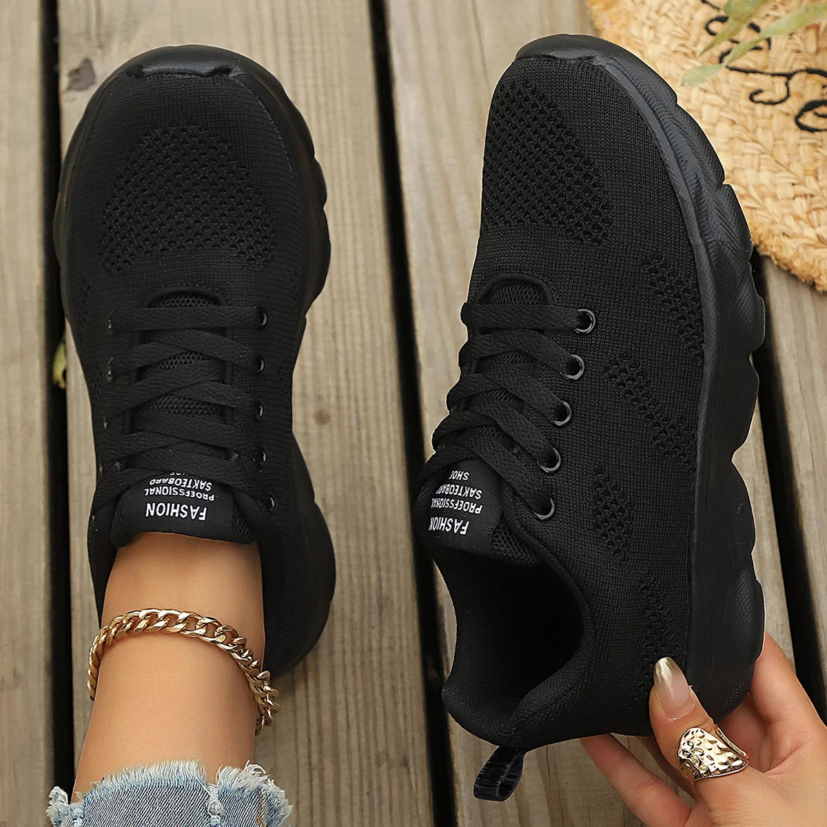 Scarpe sportive da donna Sneakers con plateau alla moda Scarpe basse da donna primavera estate Scarpe da corsa per donna Scarpe casual Mesh Jogging Tennis