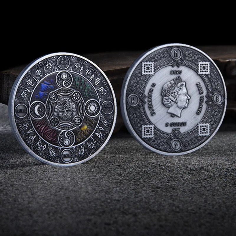 Monete Commemorative Delle Dodici Costellazioni Del Guardiano Della Dea Fortunata Europee Dal 2000 Presente
