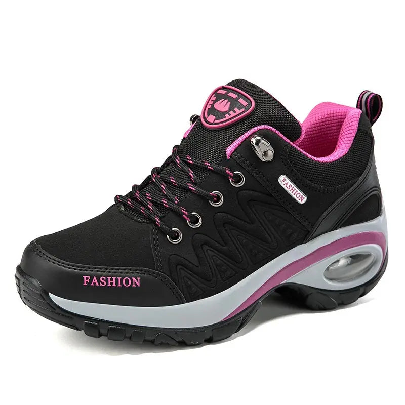 Scarpe Sportive Da Donna Con Plateau All'Aperto Escursionismo Moda Scarpe Casual Antiscivolo Da Corsa Basse Calzature