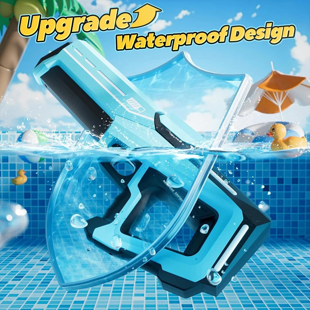 Pistola Ad Acqua Elettrica Per Bambini E Adulti Blaster Con Aspirazione Automatica Per Gioco Estivo All Aperto