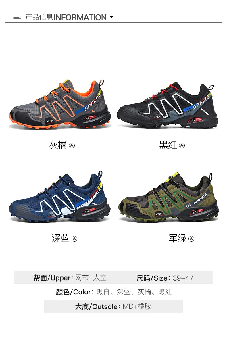 Scarpe Da Trekking Da Uomo Impermeabili E Traspiranti Per Esterni Con Lacci Per Arrampicata E Escursionismo Taglia 47