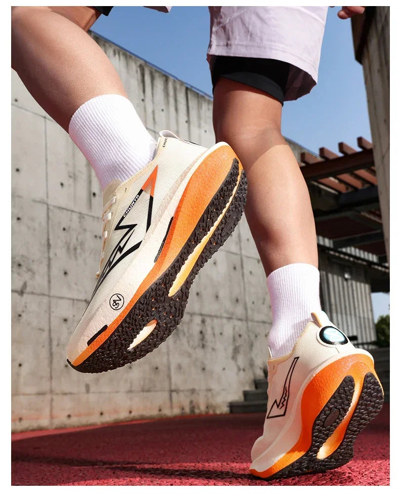 Scarpe Da Corsa Con Piastra In Carbonio Leggere Traspiranti Per Maratona Uomo E Donna Scarpe Atletiche Confortevoli