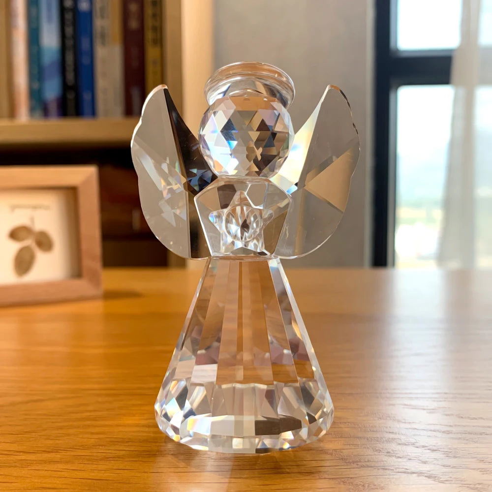 30 Cristallo Trasparente Figurine Animali Carini Scultura in Vetro Decorazioni Ornamento Tavolo Regalo Natale Bambini