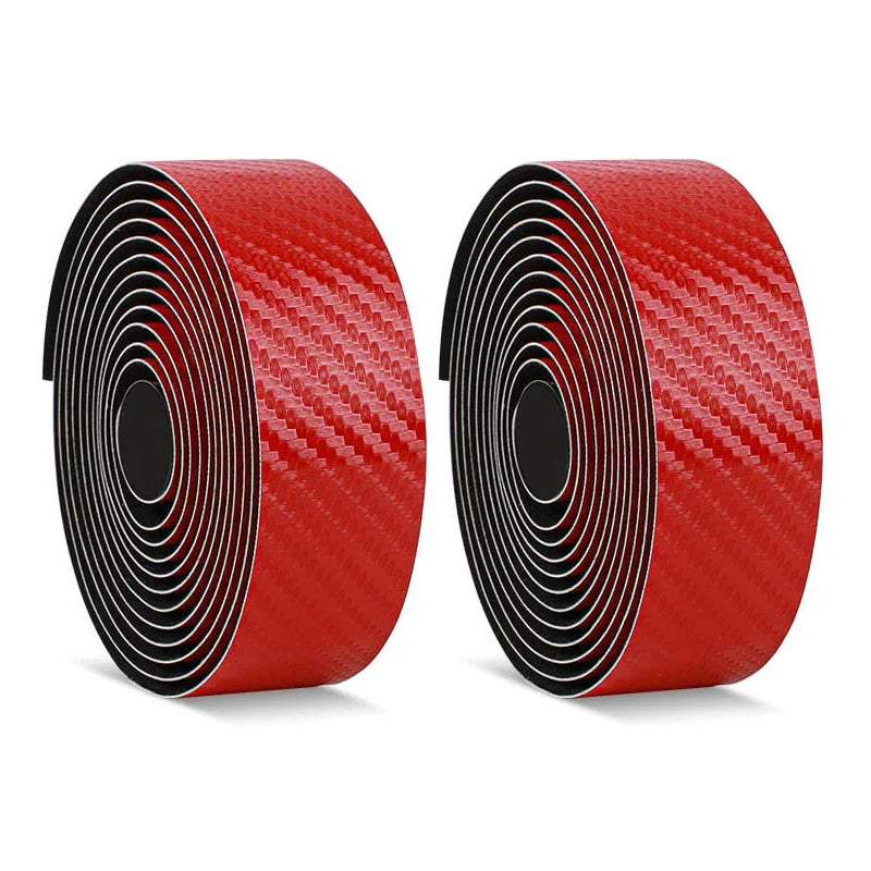Nastro Manubrio In Fibra Di Carbonio Texture Per Bici Da Strada Antiscivolo Copri Manubrio Avvolgimento