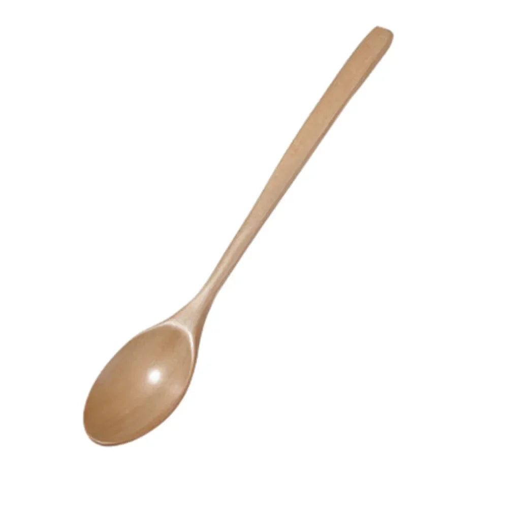 Set Da 2 Cucchiai In Legno Per Zuppe Porridge Cereali E Dessert Utensili Da Cucina Eco Friendly Ergonomici