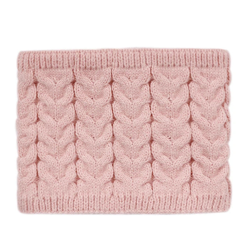 Set Cappello Invernale Donna Sciarpa Guanti Con Pompon Pelo Lavorato A Maglia Per Ragazze Adolescenti