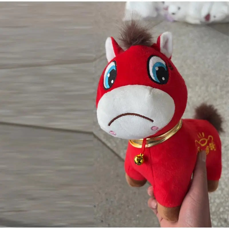 Mascotte Creativa Del Cavallo Anno Nuovo Con Faccia Piangente Decorazione Da Scrivania Regalo Per San Valentino Novità