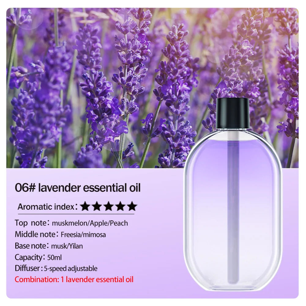 Diffusore Di Aromi Portatile Ricaricabile Per Aromaterapia Deodorante Ambienti Temporizzato In 5 Modalità