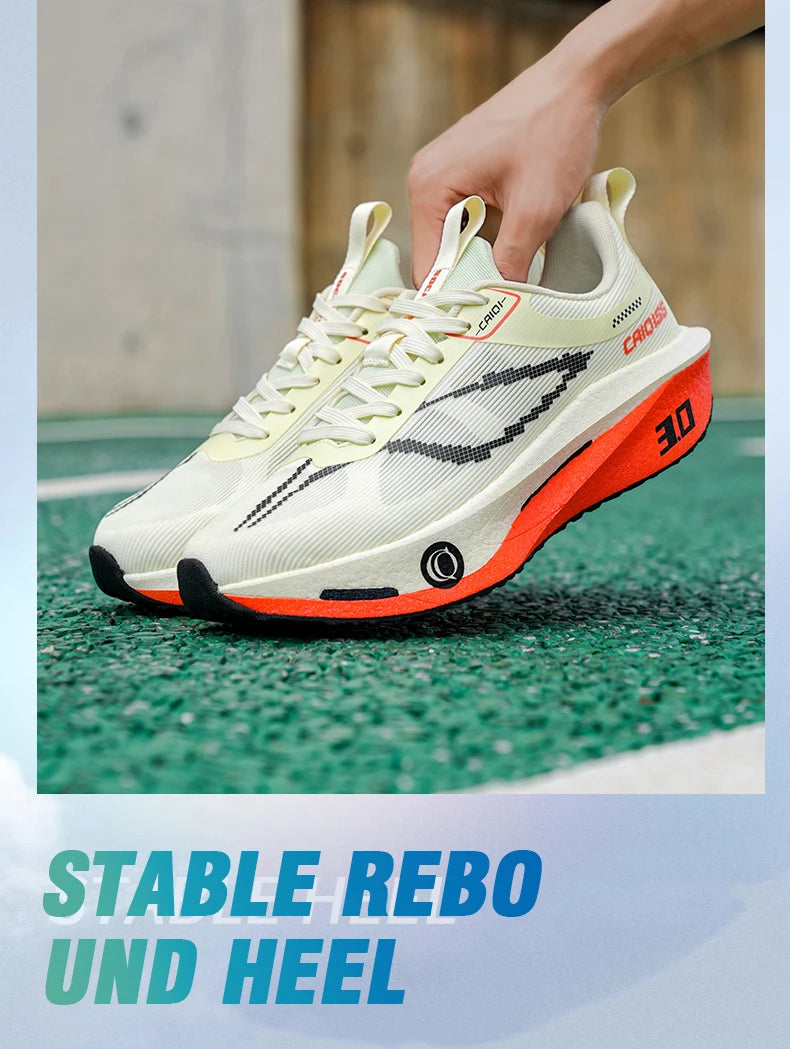 Scarpe Da Corsa Con Piastra In Carbonio Per Maratona Traspiranti Leggere Per Uomo E Donna Comode E Antiscivolo