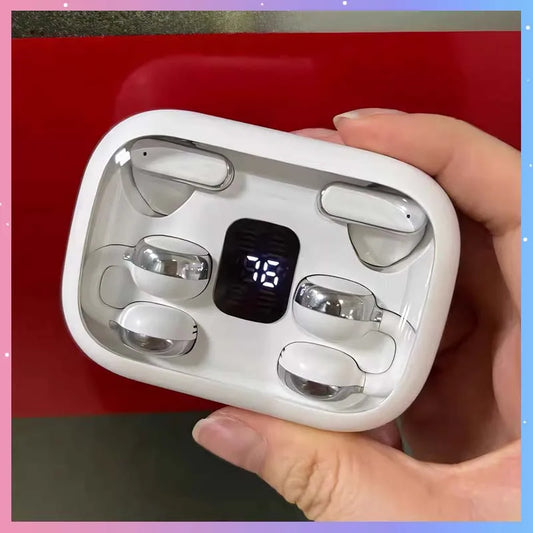Auricolari OWS Wireless Bluetooth V5.4 HiFi ENC E-Sports Auricolari con due paia di cuffie Gaming Office Musica Auricolare Regalo