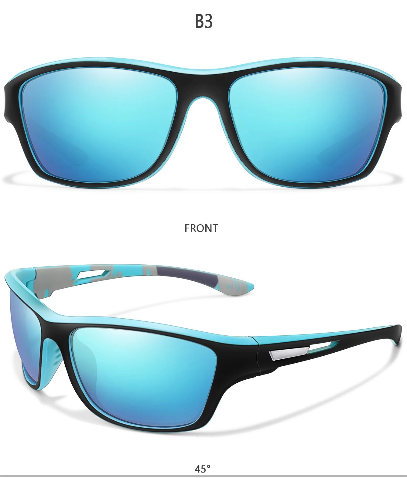 Occhiali Da Sole Polarizzati Da Pesca Per Uomo E Donna Antiriflesso UV400 TAC Lens Per Ciclismo E Escursionismo