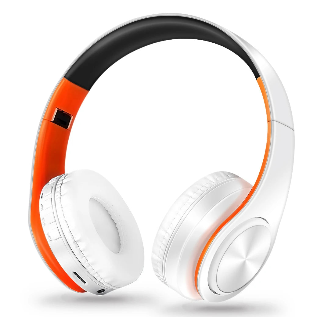 Cuffie Wireless Dorate Bluetooth con Microfono Incorporato Auricolare Stereo Universale per Android e iOS Regalo da Uomo