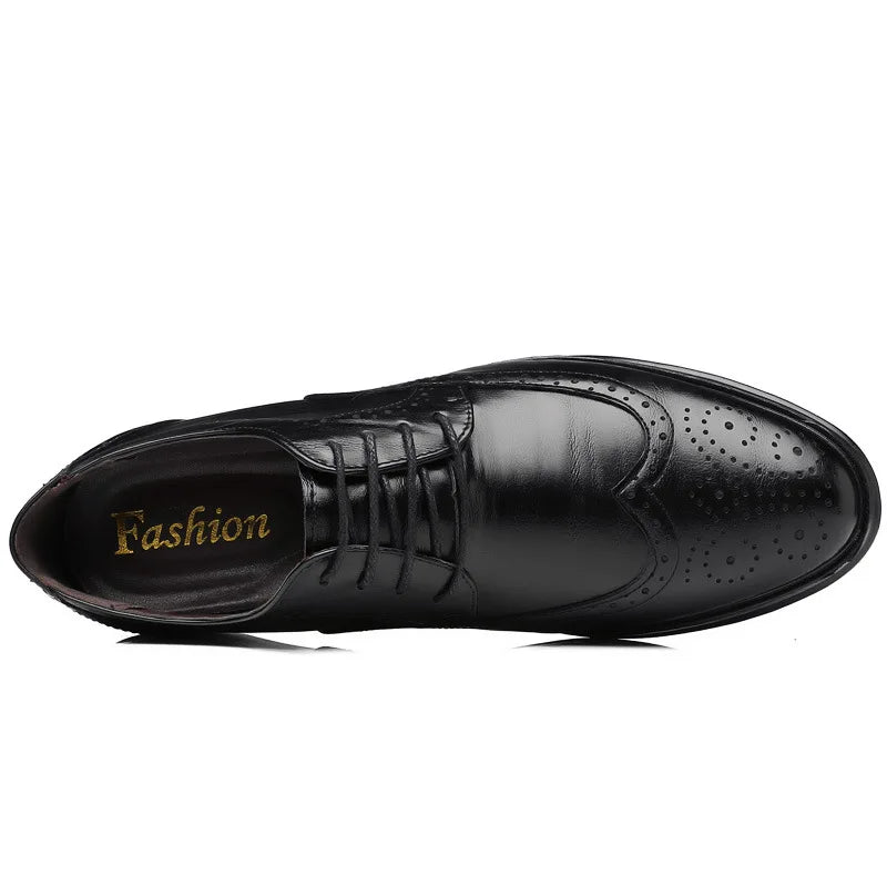 Scarpe Oxford Da Uomo Realizzate A Mano In Vera Pelle Di Vitello Brogue Eleganti Classiche Da Lavoro