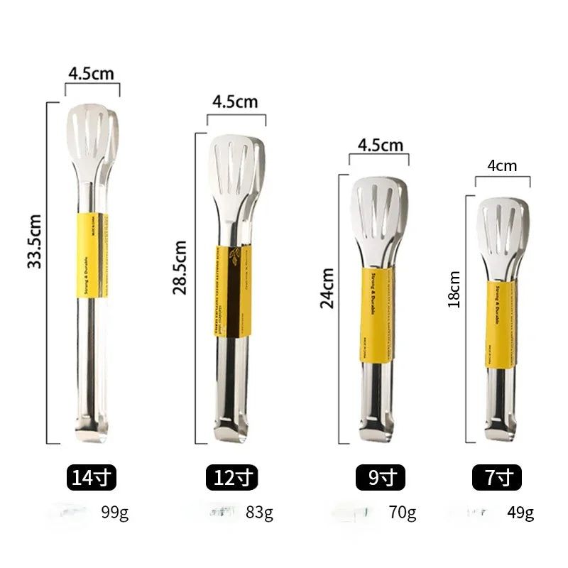 Pinze Per Alimenti In Acciaio Inox Utensili Da Cucina Per Buffet Clip Anticalore Per Pane Morsetto Pasticceria