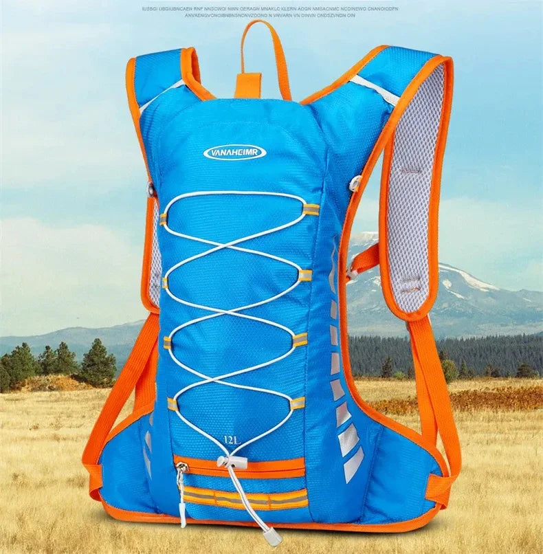 Zaino Da Ciclismo Impermeabile 12L Per Bici Da Strada MTB Idratazione Per Escursionismo All Aperto