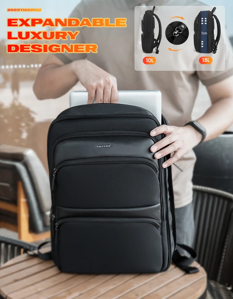 Tigernu Zaino Da Uomo In Nylon 14 15.6 17.3 Pollici Per Laptop Zaino Da Scuola E Viaggio