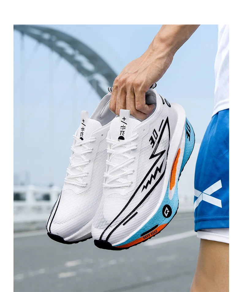 Scarpe Da Ginnastica In Carbonio Con Bordo Antiscivolo Ammortizzate Per Corsa Tennis Casual Per Uomo E Donne