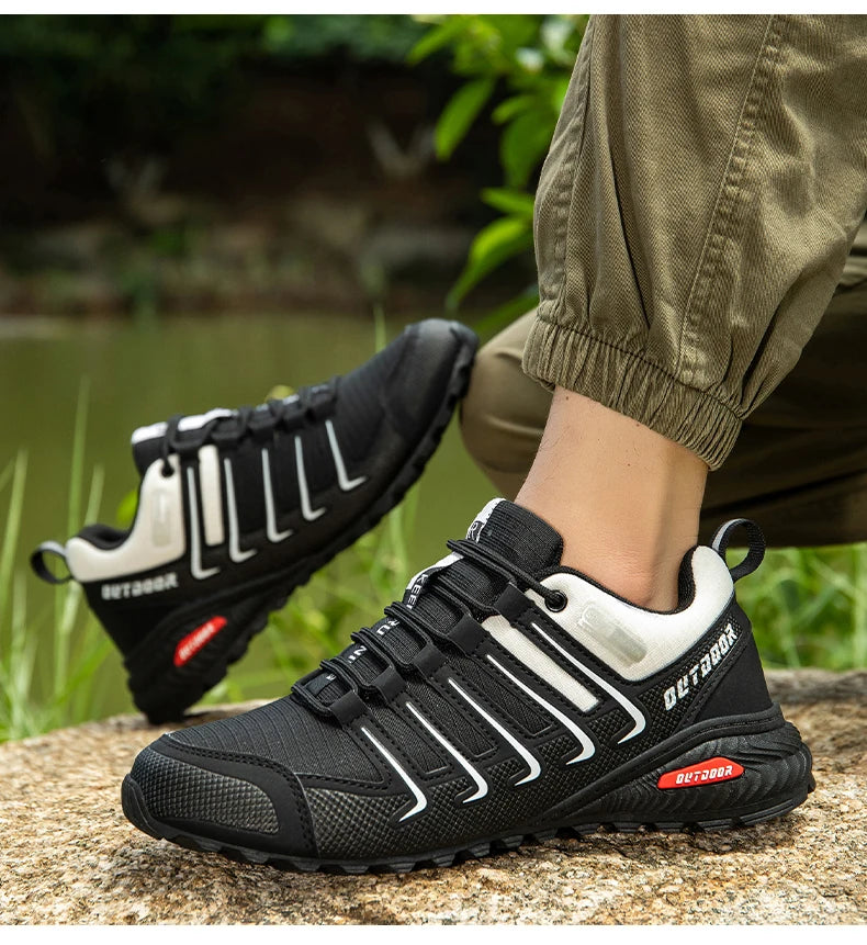 Scarpe Da Trekking Impermeabili Da Uomo Traspiranti In Rete Reticolare Per Campeggio All Aperto