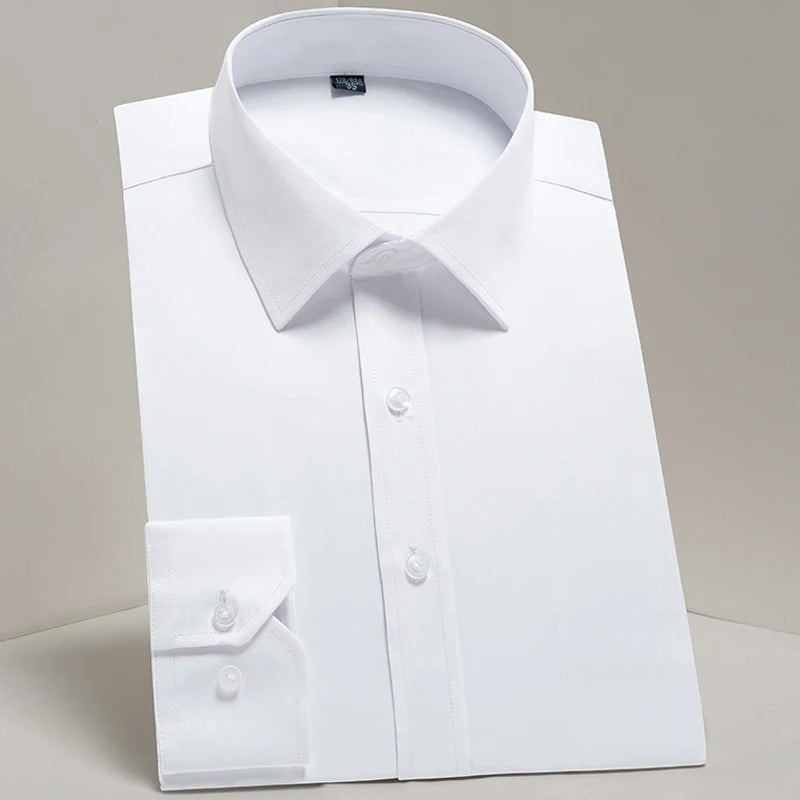 Camicie Da Uomo Eleganti Payel Semi Formale A Maniche Lunghe Con Abbottonatura E Cuciture A Contrasto