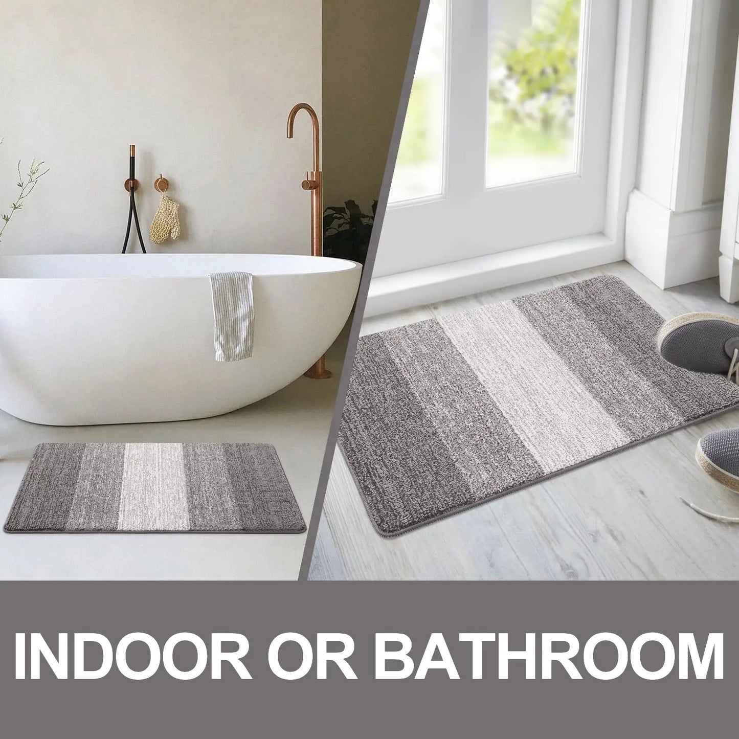 Kitinjoy Tappetini Per Porte Da Interno Lavabili Zerbini Morbidi Dirt Trapper Tappetino Per Porta Per Porte Super Assorbenti