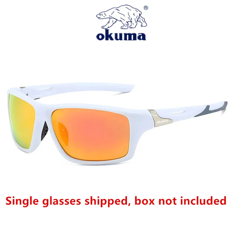Occhiali Da Sole Polarizzati Da Pesca Okuma UV400 Per Ciclismo E Attività All Aperto Protezione Solare Antiriflesso