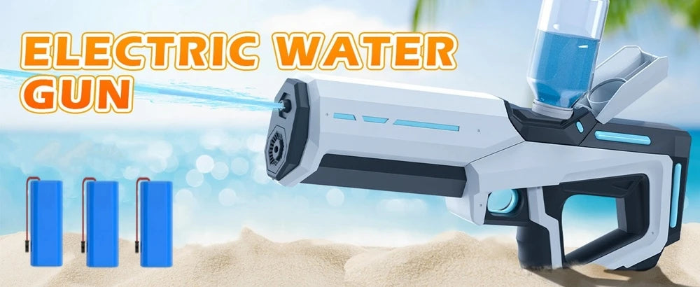 Pistole Ad Acqua Elettriche Con Serbatoio Spruzzi Automatici Per Adulti E Ragazzi Estivo Giocattolo