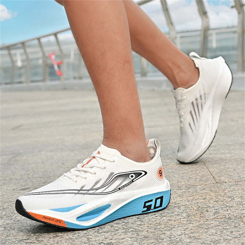 Scarpe Da Corsa Unisex Per Uomo E Donna Con Piastra In Carbonio Ammortizzanti Per Maratona Allenamento Atletica Leggera