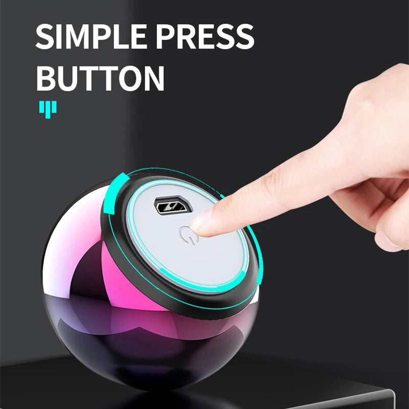 Mini Altoparlante Bluetooth Con Microfono TWS Cassa Di Risonanza Portatile HiFi Per Musica Su Smartphone Tablet Metallo