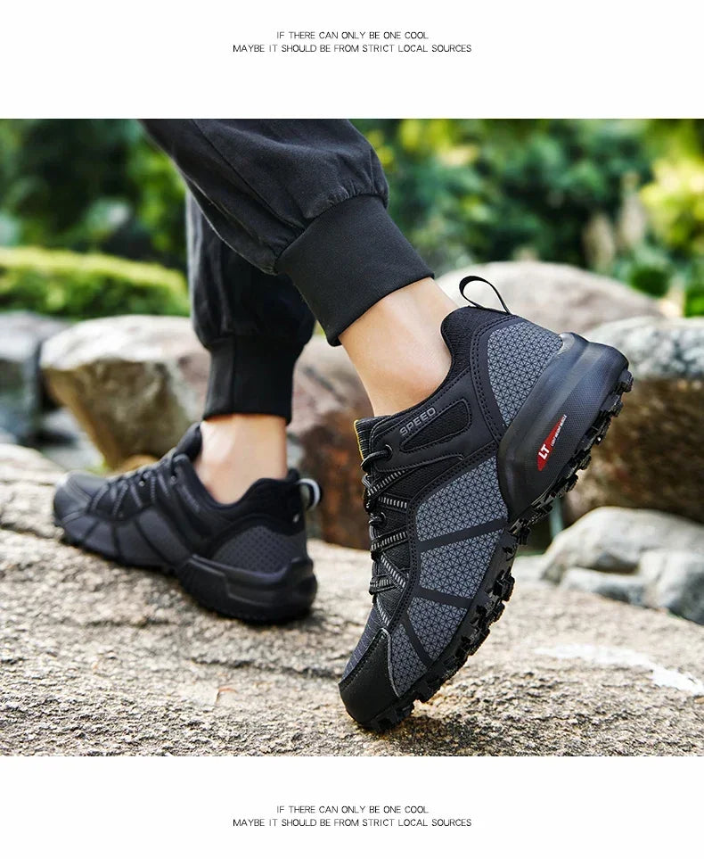 Scarpe Da Trekking Per Uomo Con Lacci Scarpe Da Montagna Per Escursionismo E Ciclismo Leggere E Resistenti