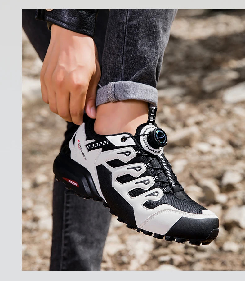 Scarpe Da Trekking Da Uomo In Pelle Scamosciata Esterno Scarpe Da Ginnastica Tattiche Da Caccia Resistente All Usura