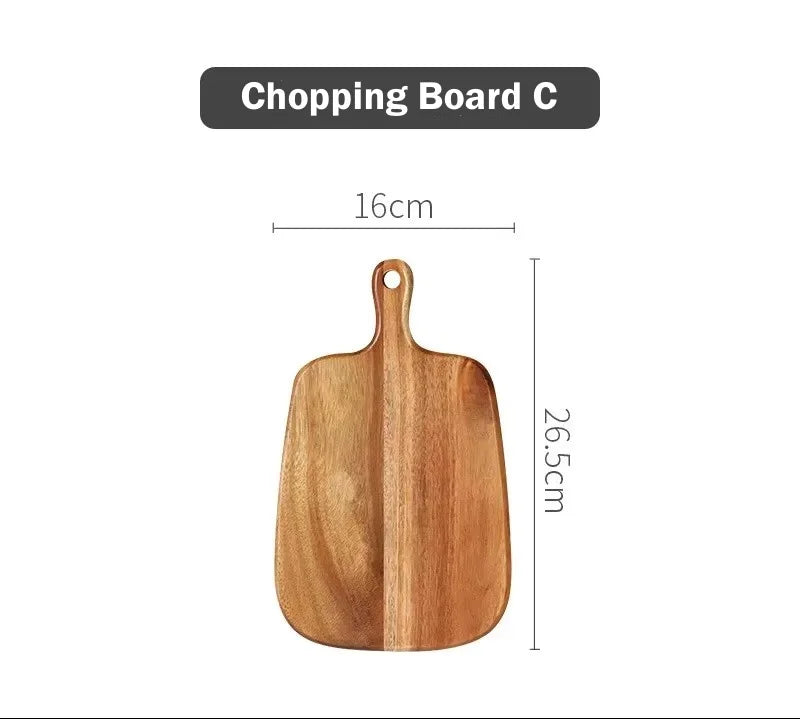 Tagliere In Legno Di Faggio Di Alta Qualità Per Cucina Tagliere Multiuso Per Pizza Pane Frutta Sushi Vassoio Sospeso